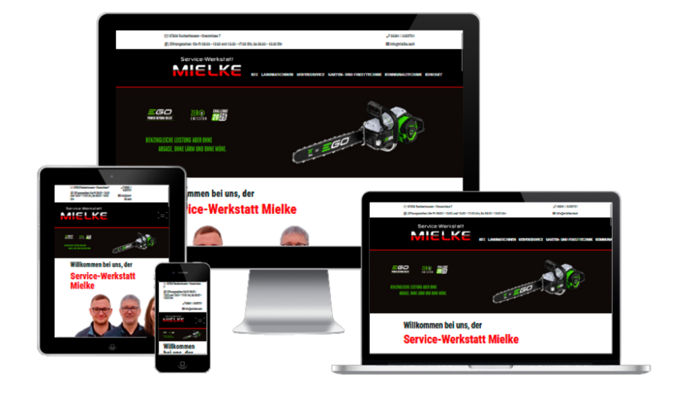 Website Service-Werkstatt Mielke, Rockenhausen