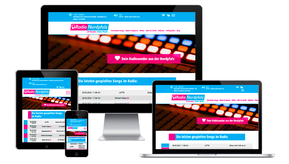 Website Radio-Nordpfalz